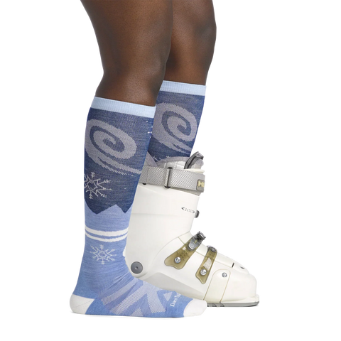 Women's Swirlwind Over-the-Calf Lightweight Ski & Snowboard Socks