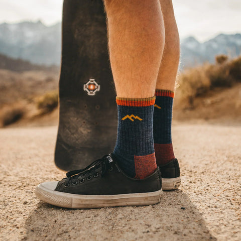 Men's Hiker Micro Crew Midweight Hiking Socks