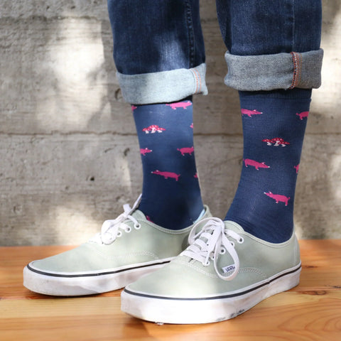 Men's Truffle Hog Crew Lightweight Lifestyle Socks- Last Chance