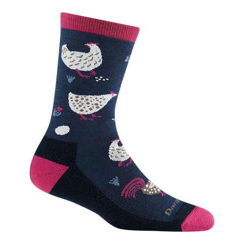 Women's Mother Clucker Crew Lightweight Lifestyle Socks