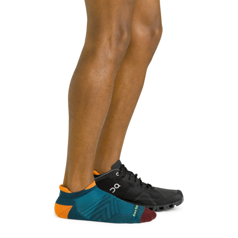 Men's Run No Show Tab Cushioned Ultra-Lightweight Running Socks