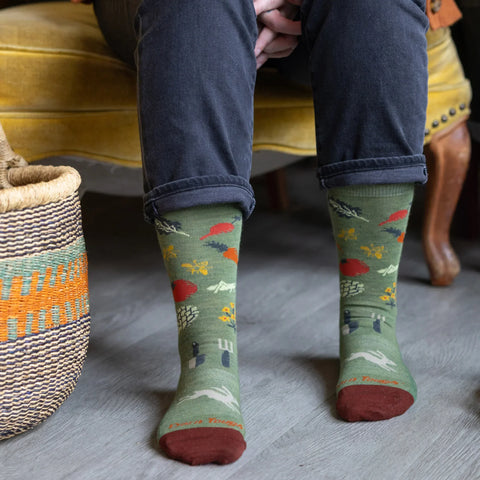 Women's Farmer's Market Crew Lightweight Lifestyle Socks
