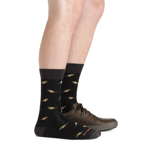 Men's Sawtooth Crew Lightweight Lifestyle Socks- Last Chance